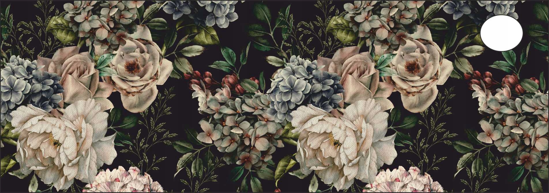 PODKŁADKA na biurko micke 142x50 KWIATY VINTAGE