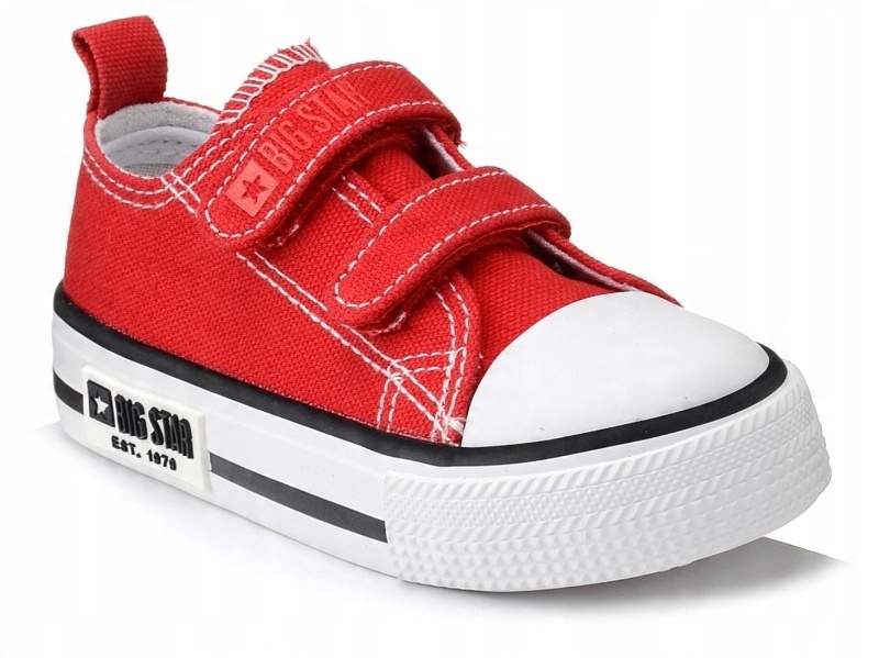 

Trampki buty dziecięce Big Star KK374082 rzepy 25