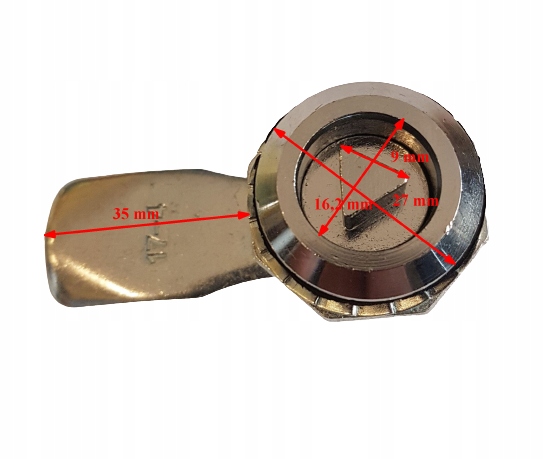 KLUCZ TRÓJKĄT I ZAMEK DO SZAFKI GAZOWEJ Kod producenta 2471 427