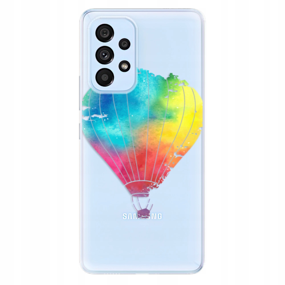 Silikonowe etui iSaprio Flying Baloon 01 do Samsung Galaxy A73 5G