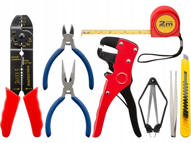 Torba z zestawem narzędzi do lutowania Fixpoint Marka Goobay