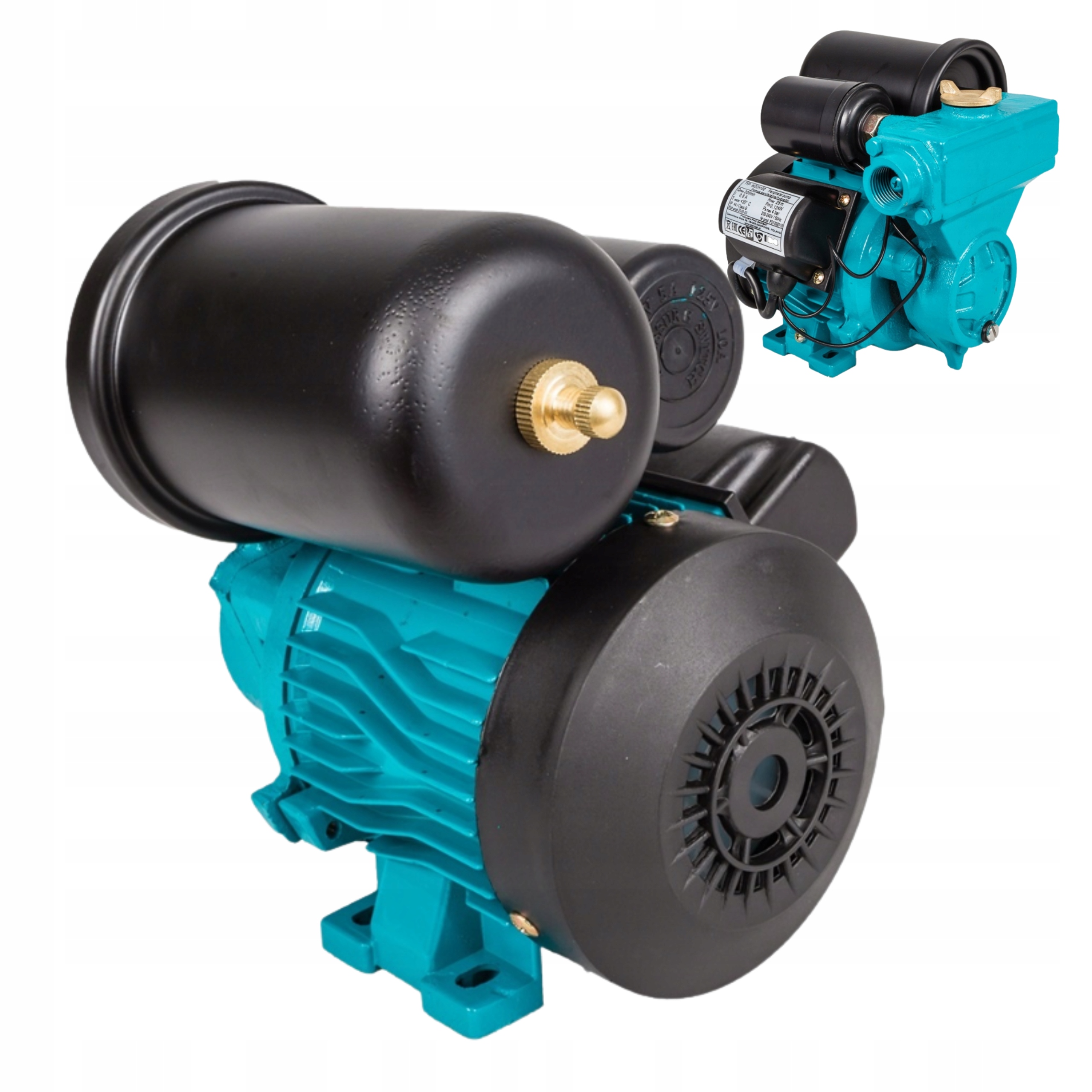 Pompa Z Wbudowanym Zbiornikiem 1L Mini Mały Hydrofor Wzch 100 Solidny Ibo