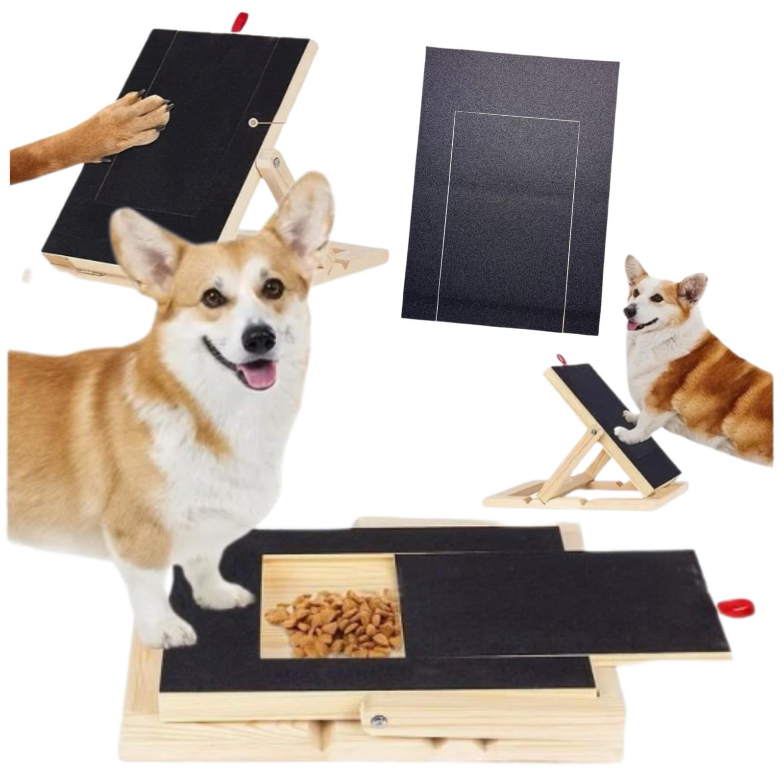 Levně Utěrka Škrabadlo pro psa na drápy Brusná tabule Vyměnitelný papír