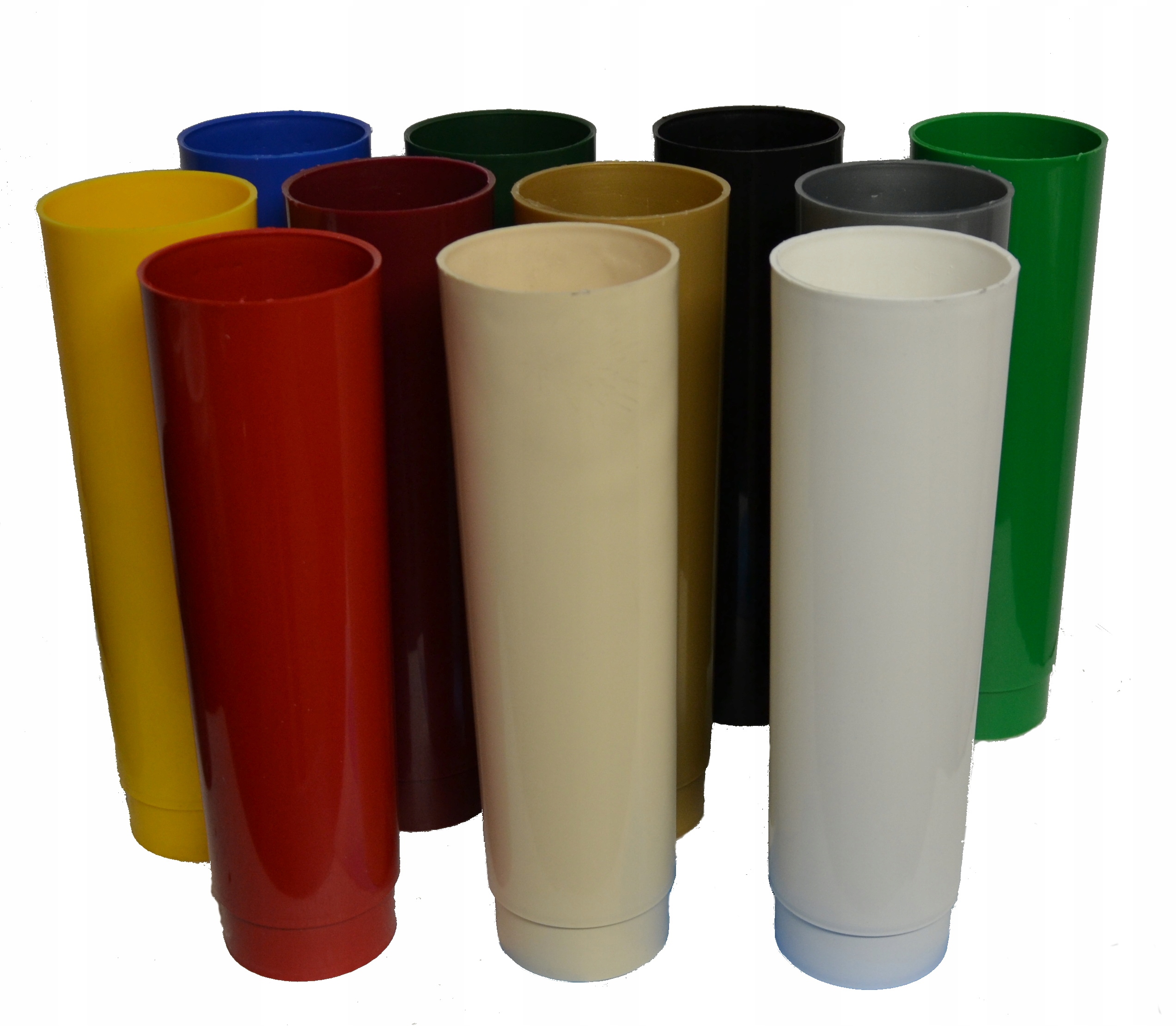 WKŁAD DO WAZONU RURA BIAŁA 30cm x 9 cm Marka inny