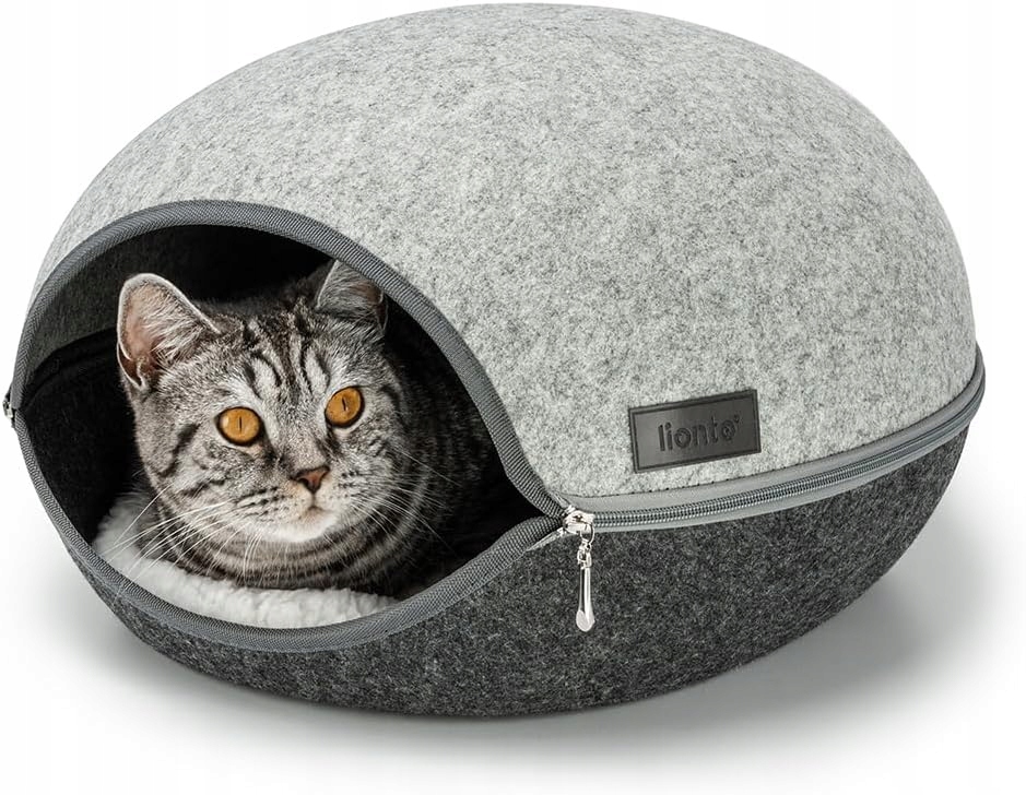Levně Lionto Pelíšek pro kočky z plsti 46x38x24 cm