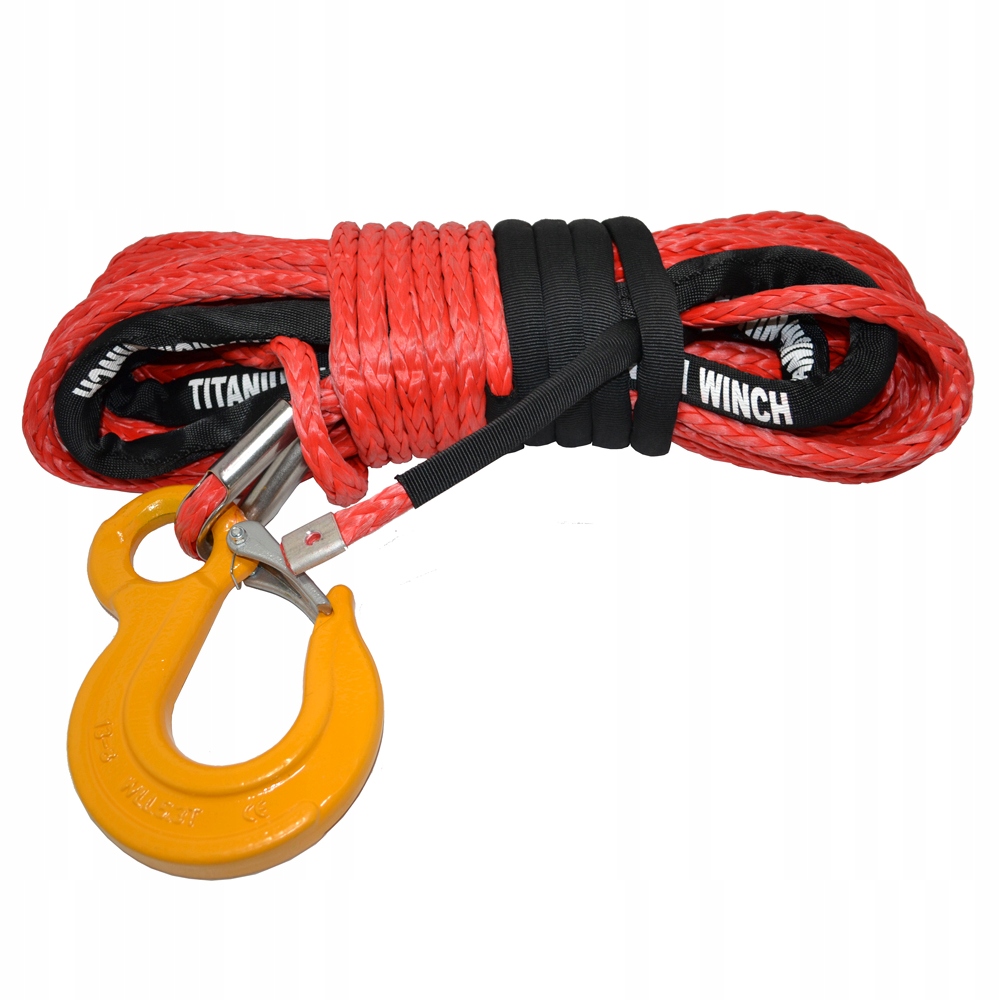 Lina syntetyczna do wyciągarki Titanium Winch 12mm 24m uhmwpe