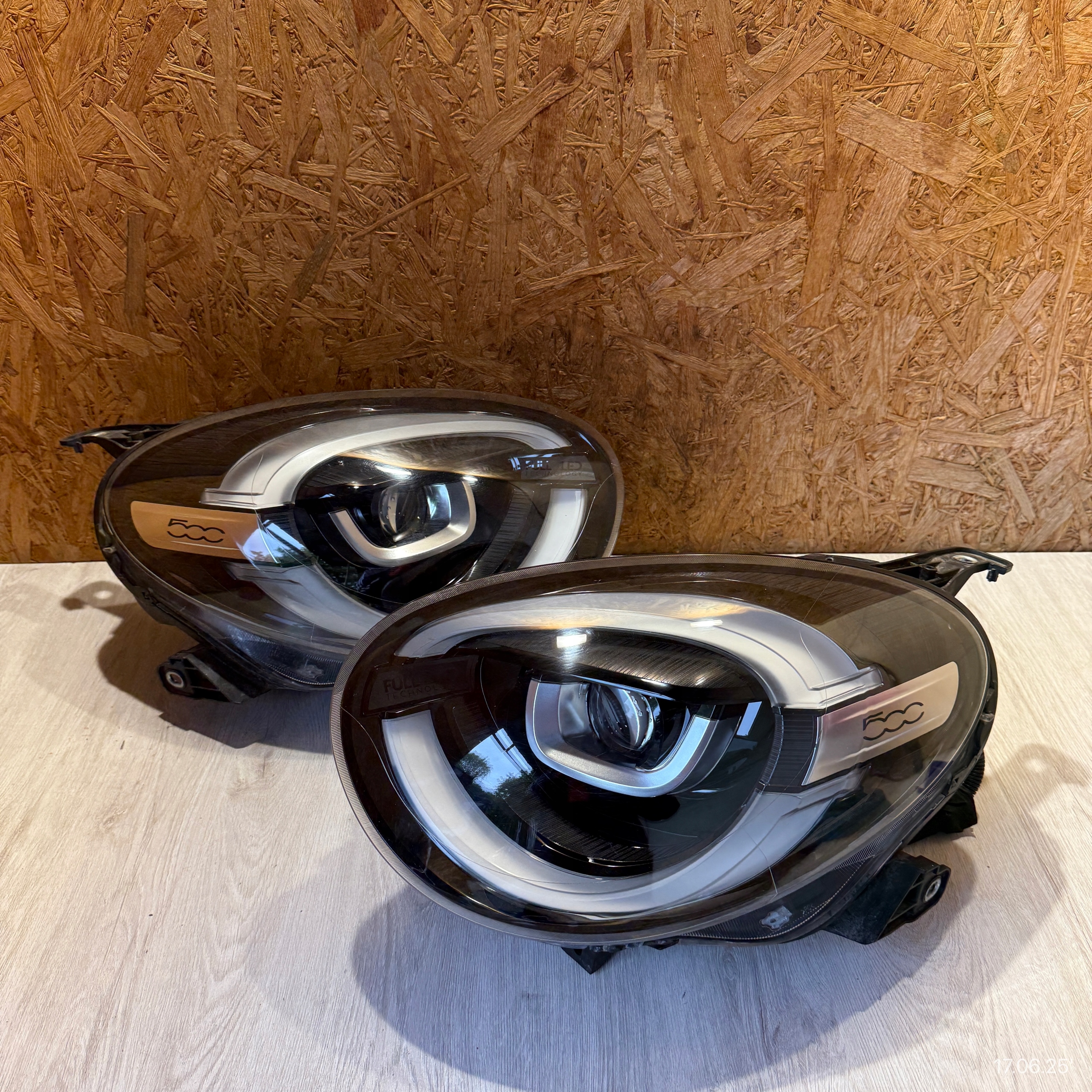 light left right lights front KOMPLET FIAT 500X LIFT FULL LED
