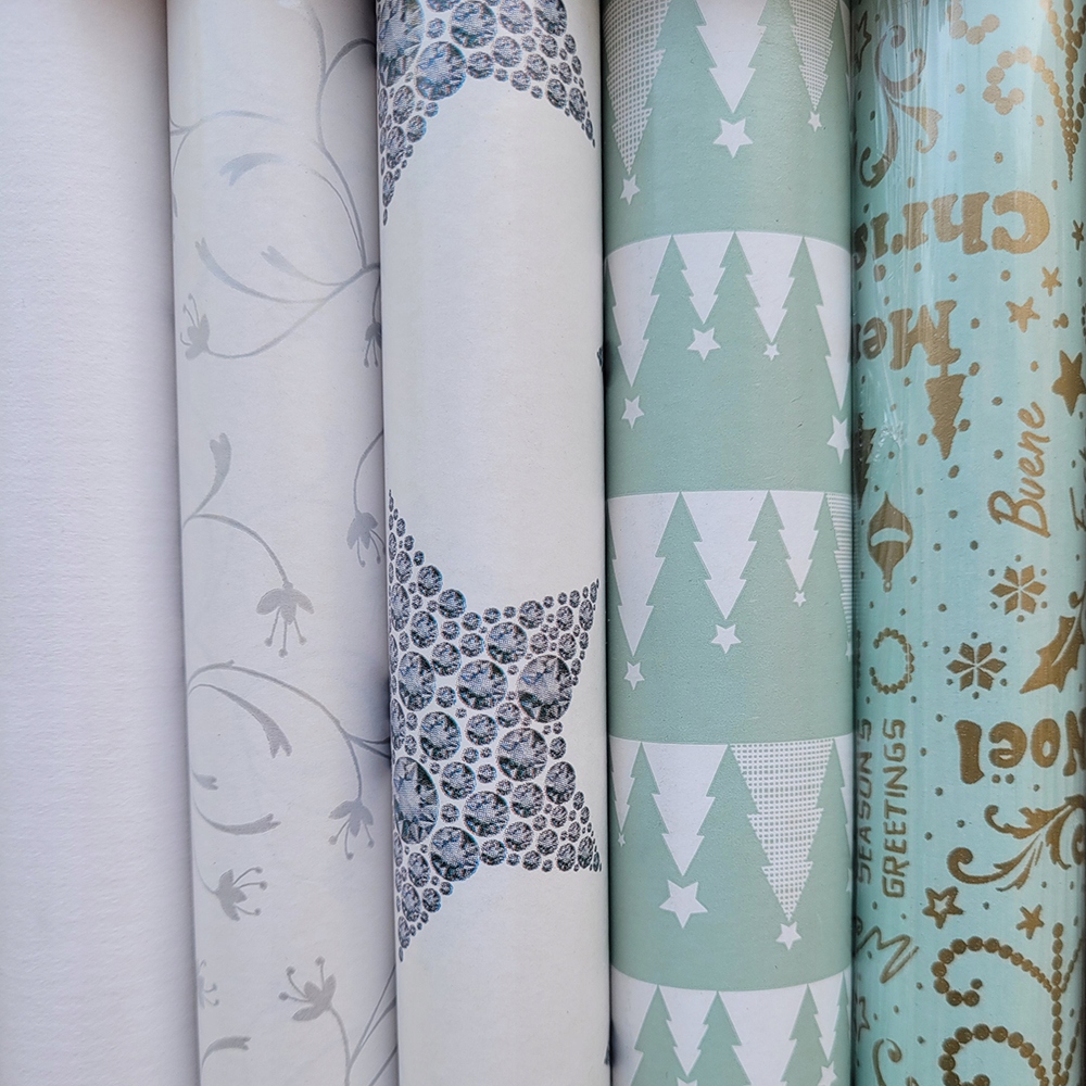 Zestaw papier do pakowania 57cmx2m ZST30 5szt