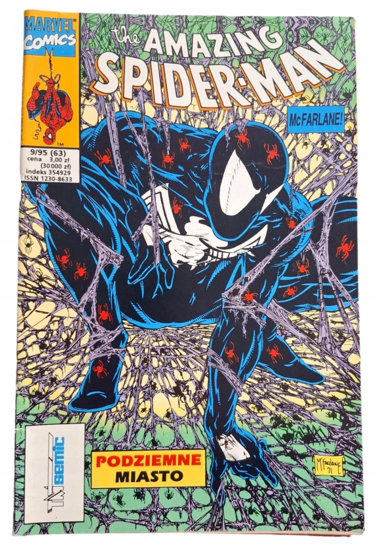 Stary komiks kolekcjonerski Spider-Man 9/1995