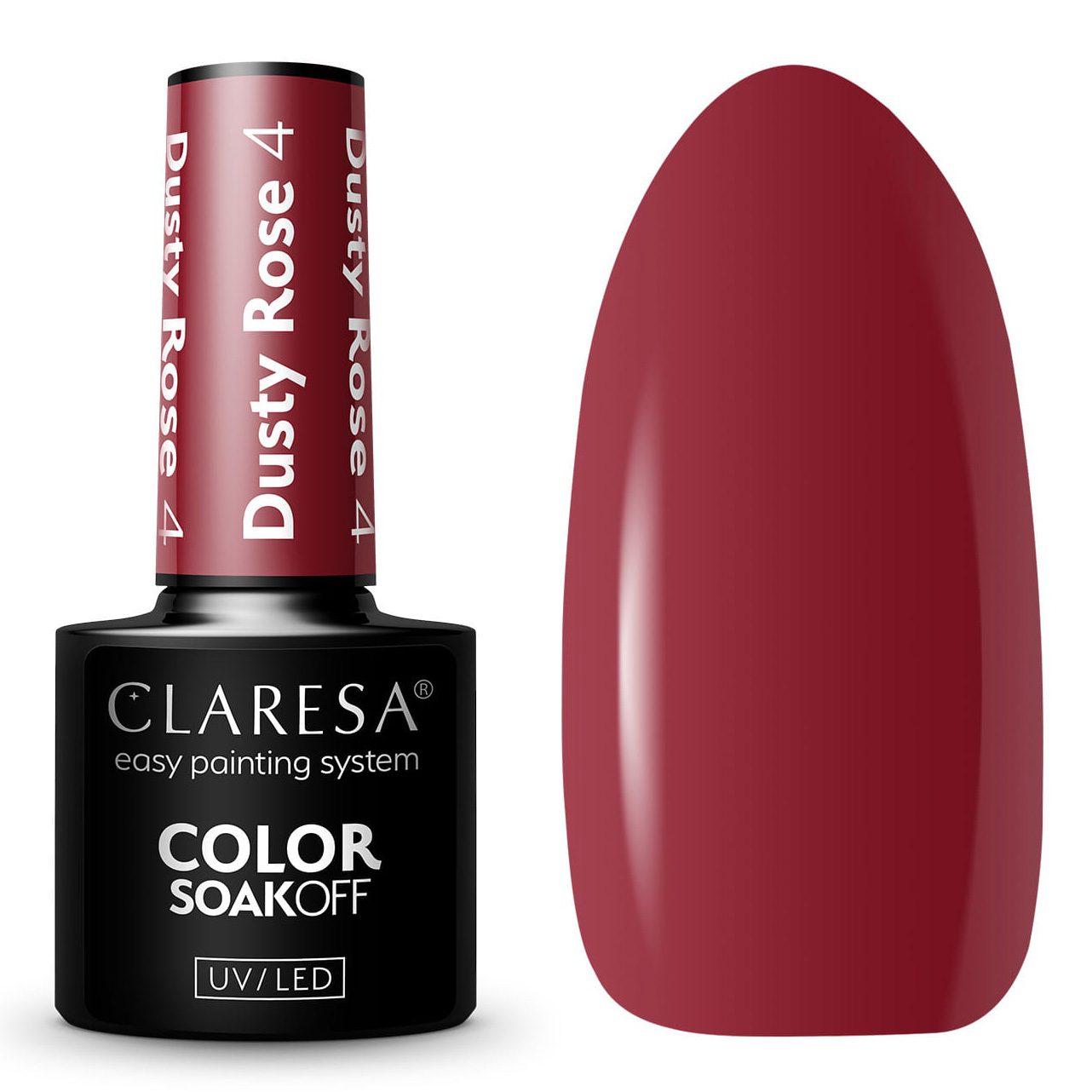 Lakier Hybrydowy Claresa do Paznokci Dusty Rose 4