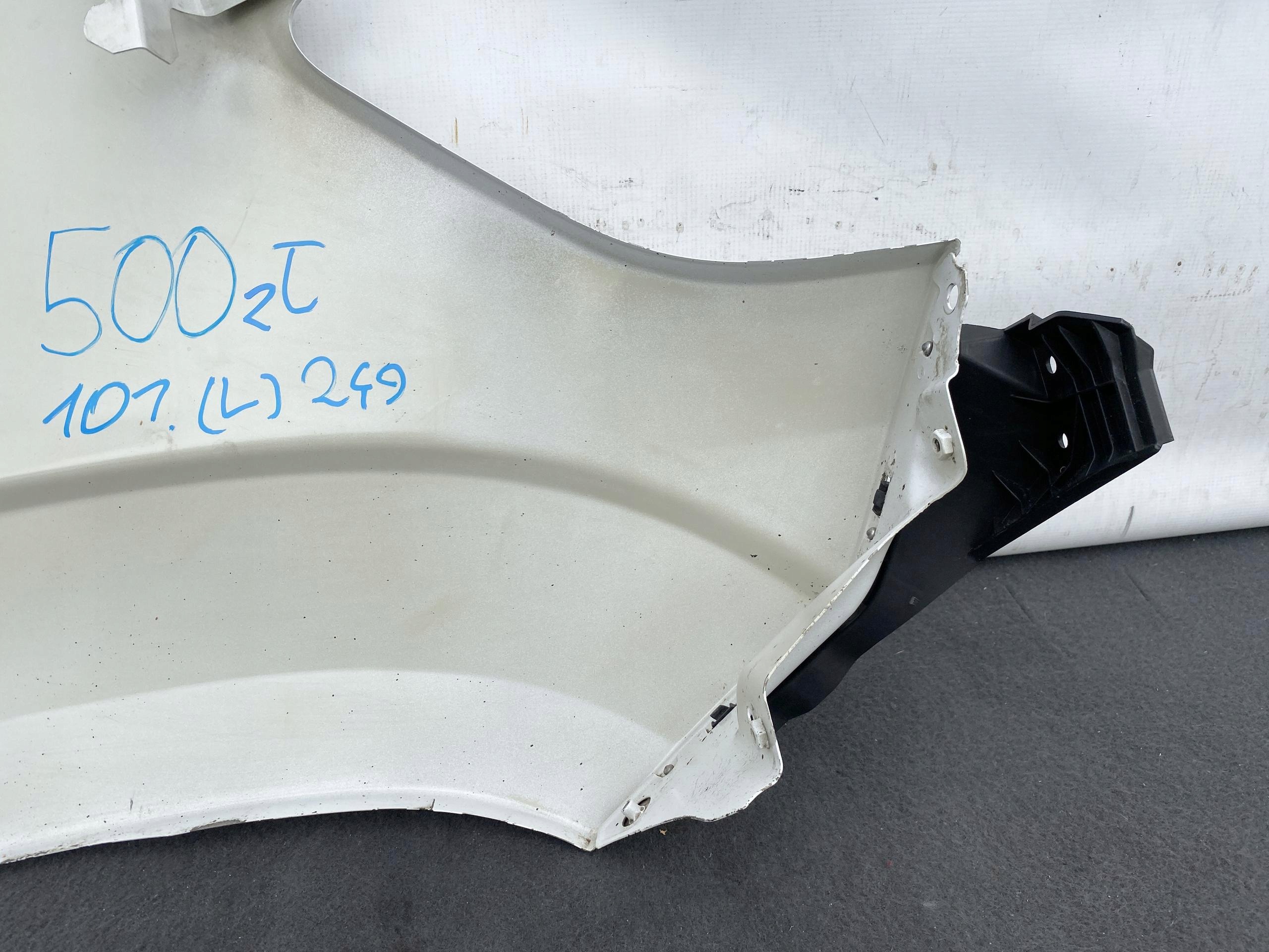 DUCATO BOXER JUMPER 14- fender left front front BIALY 249 EWP original