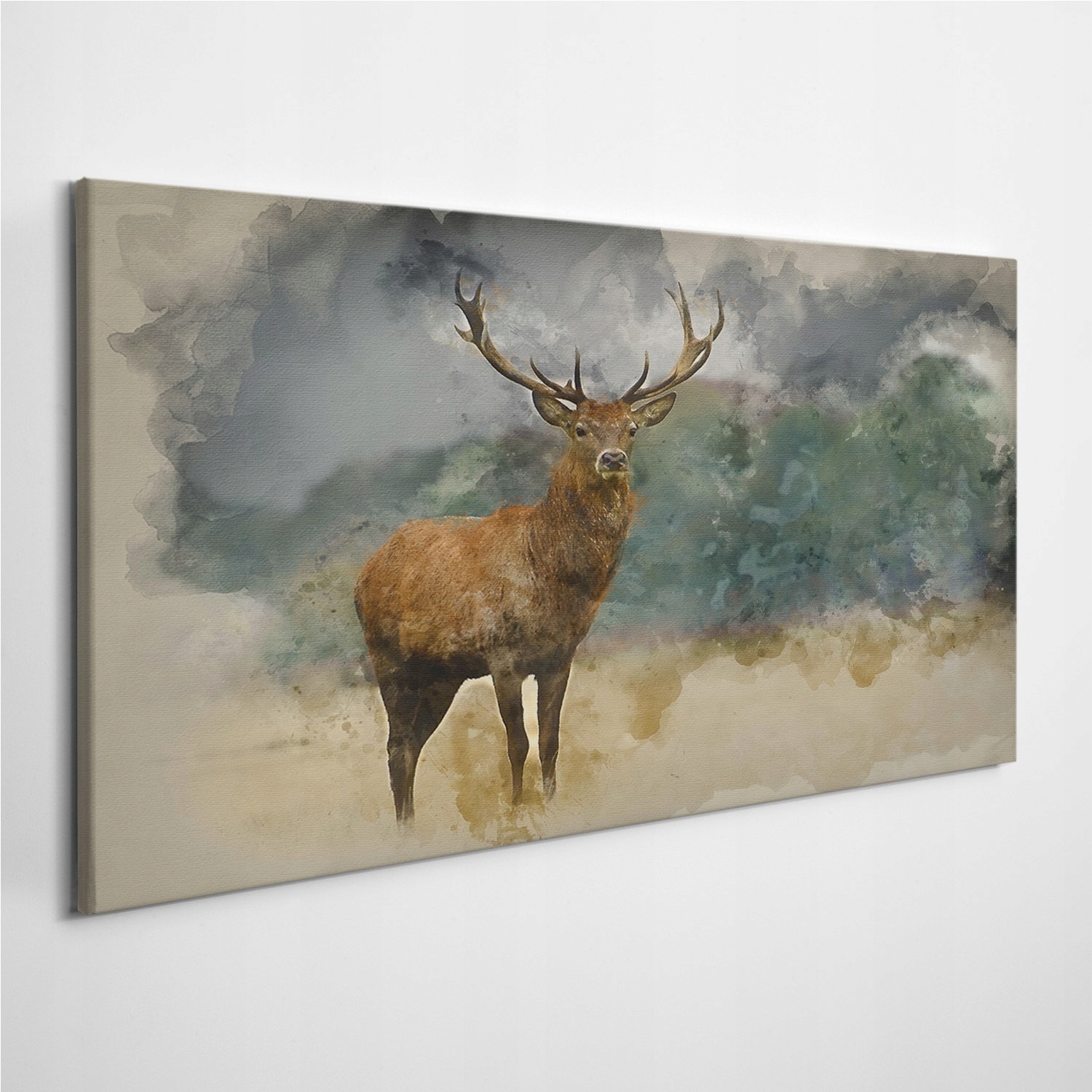 

Obraz na płótnie Polowanie Jeleń Zwierzę 140x70 cm