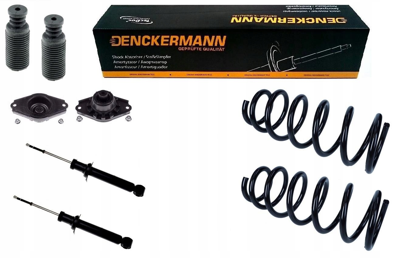 Tlumiče Upevnění Pružiny Krytu Nissan Primera P12 Kombi Zadní Sada