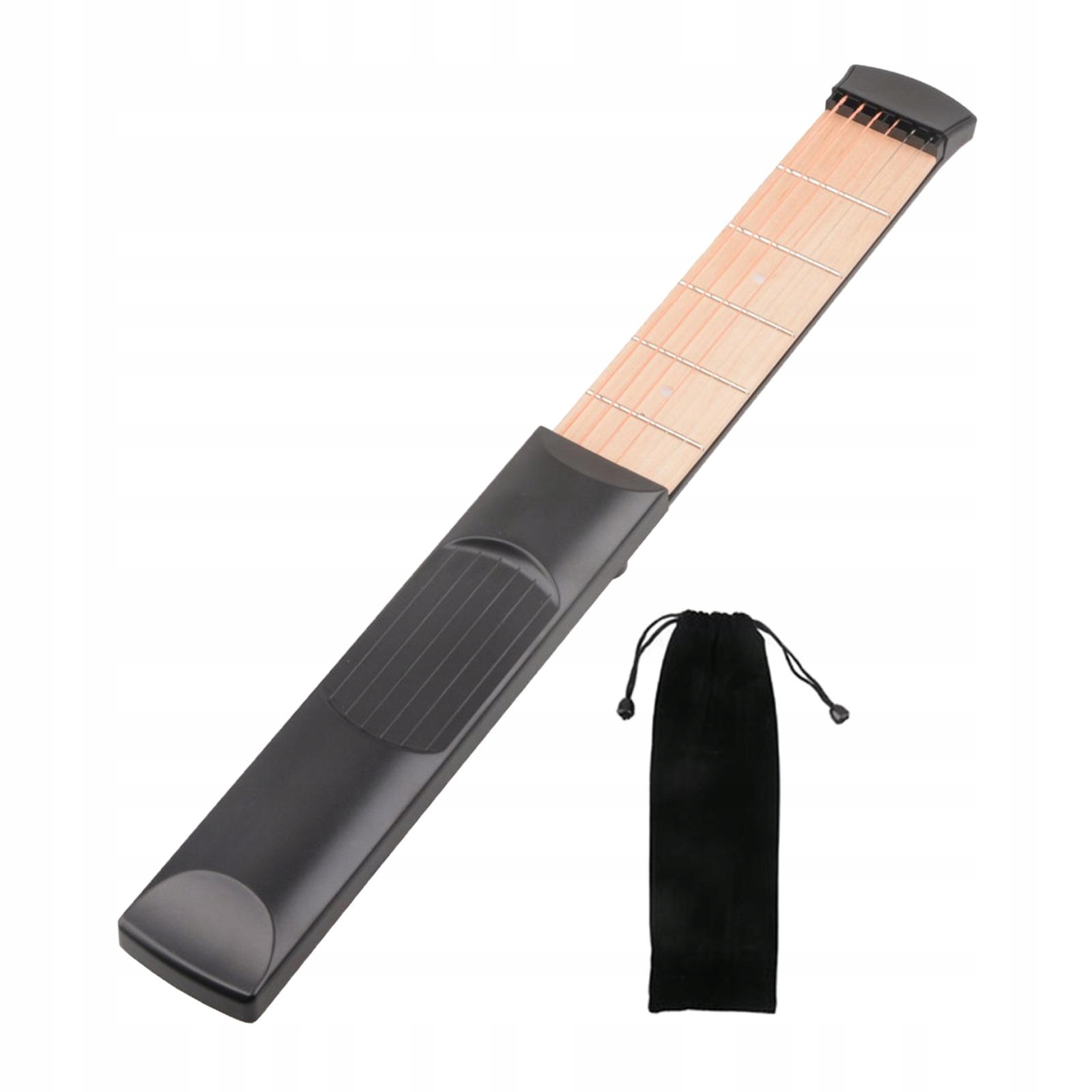 Mini gitara akustyczna kieszonkowa z 6 progami