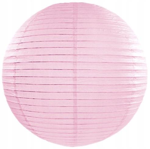 LAMPION PAPIEROWY KREMOWY DEKORACJA WISZĄCA KULA ŚLUB WESELE URODZINY 35 CM