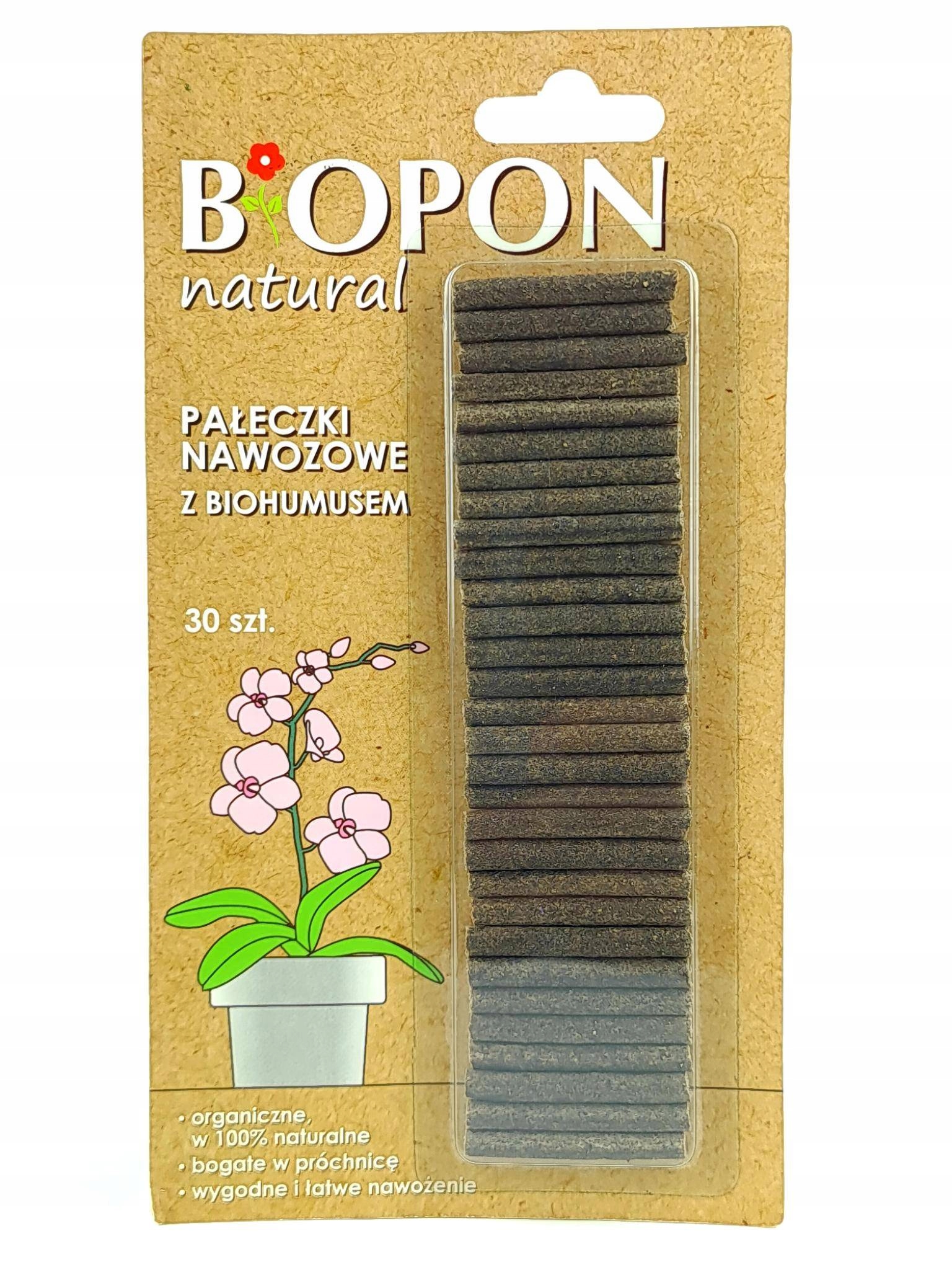 

Pałeczki nawozowe z biohumusem kwiaty doniczkowe