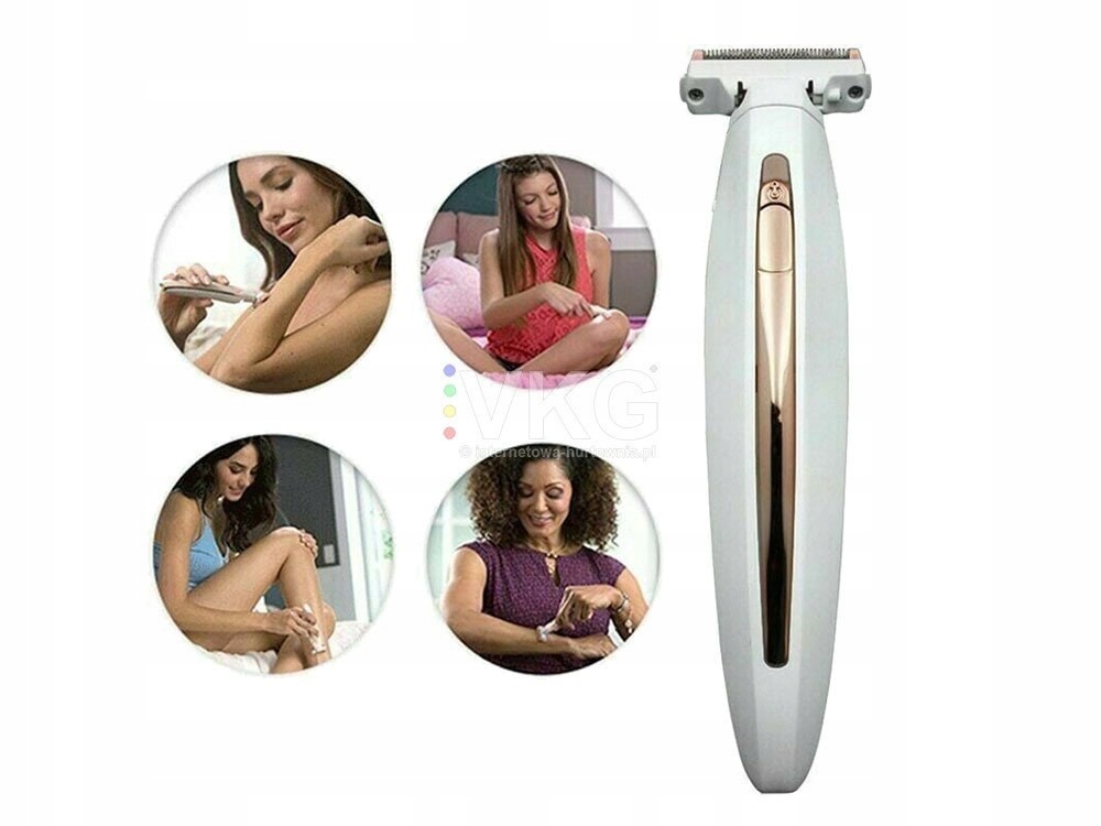 

Depilator Do Ciała Maszynka Damska Usb Led