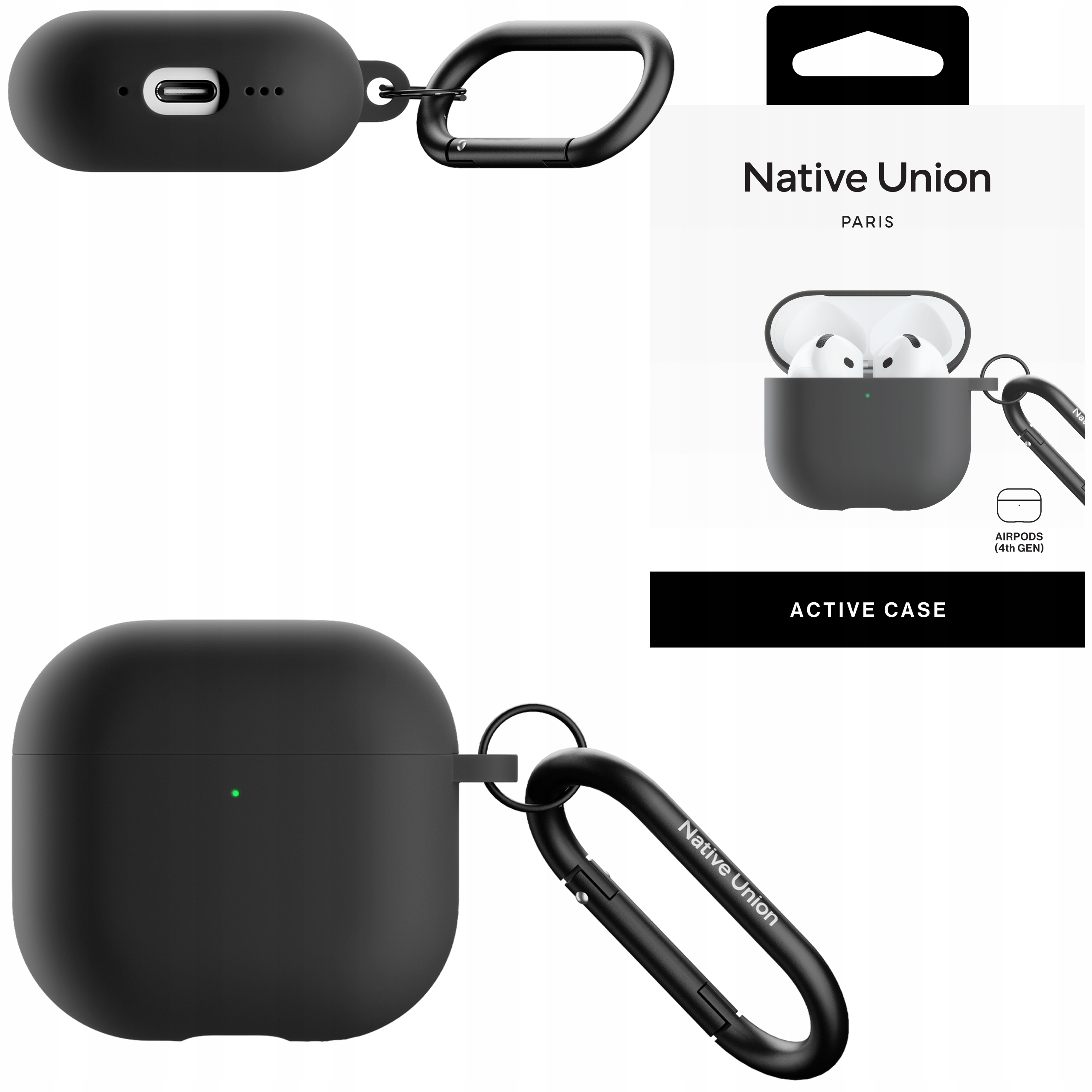 Native Union Active Case Pouzdro Silikonové pro AirPods 4 Pouzdro