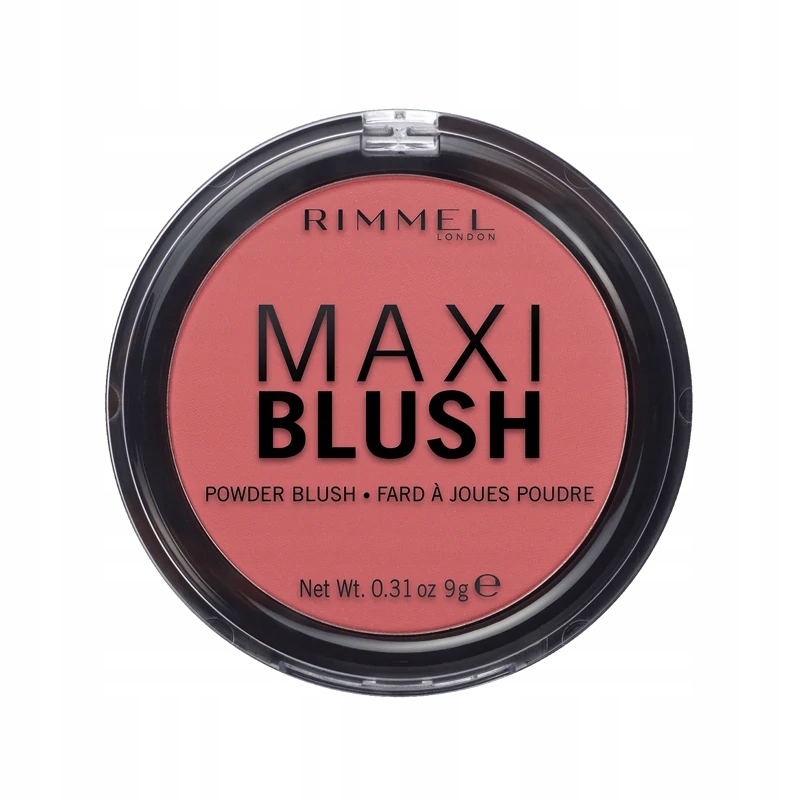 RIMMEL MAXI BLUSH Róż do Policzków 03 Wild Card 9g