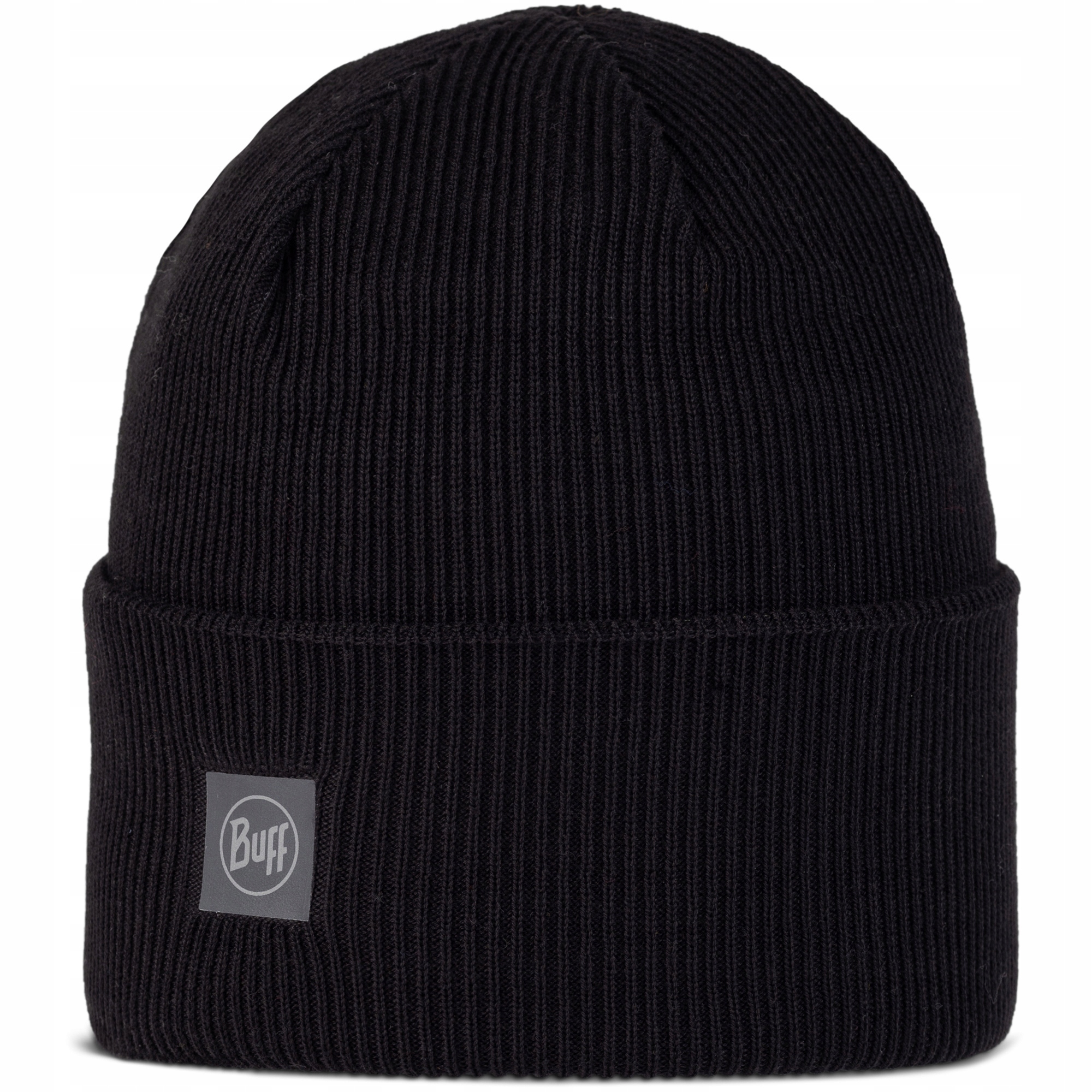 Buff Zimní čepice Crossknit Beanie černá barva