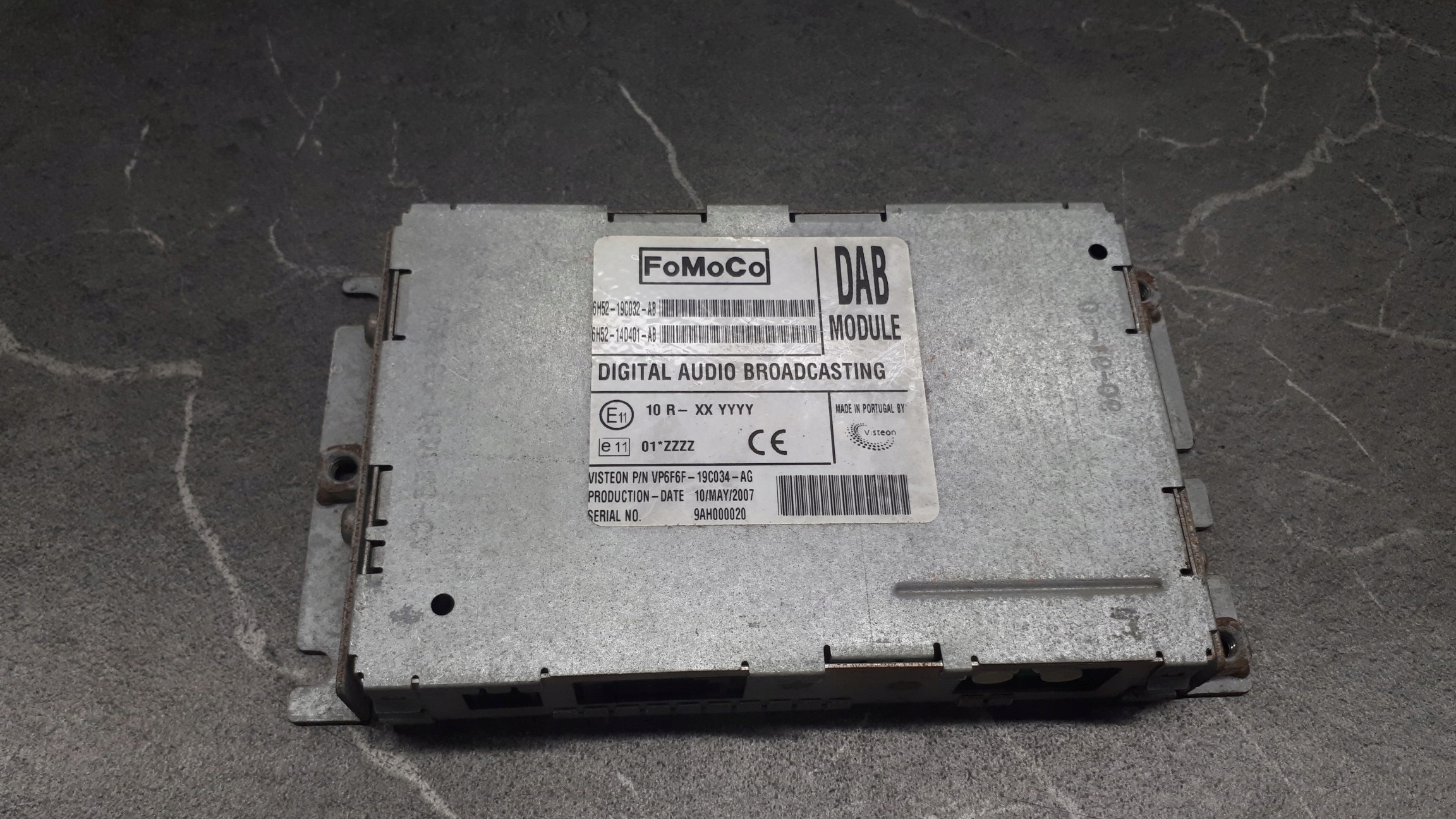 6h52-19c032-ab modul audio jaguar x-type