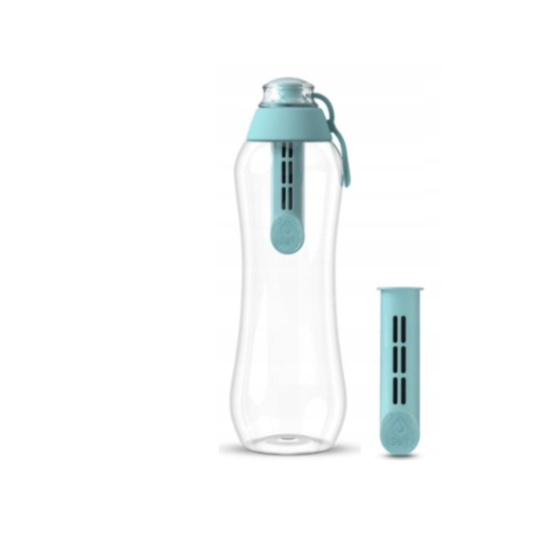 Zestaw Butelka filtrująca Dafi 0,5L miętowa pięć filtrów