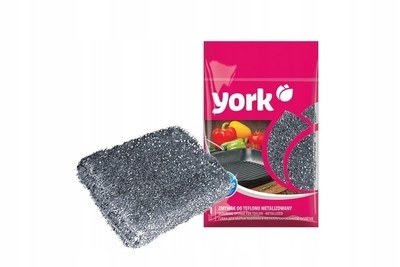 

York Zmywak do teflonu metalizowany
