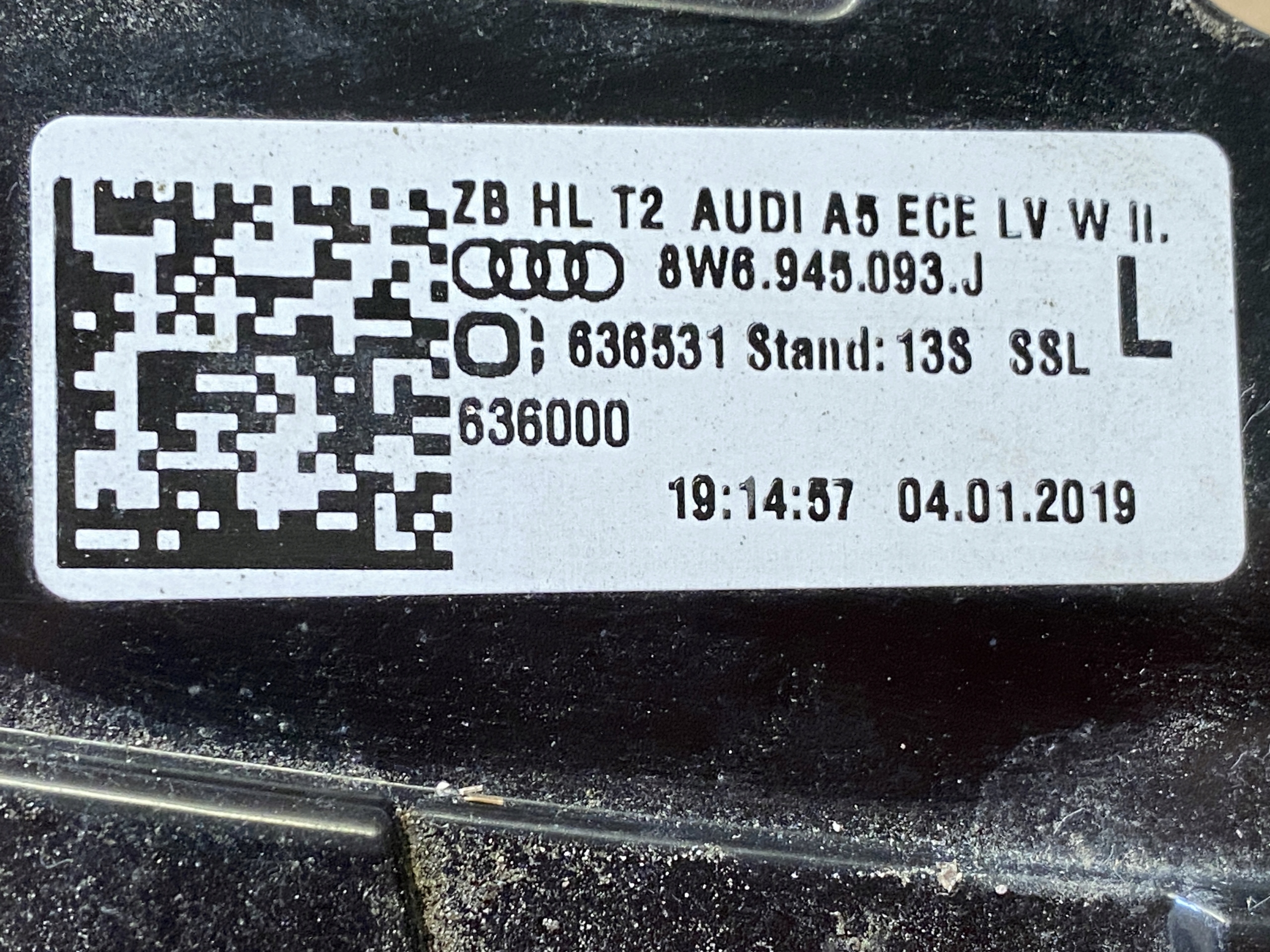 AUDI A5 8W Licht links heck DYNAMICZNA 8W6945093J