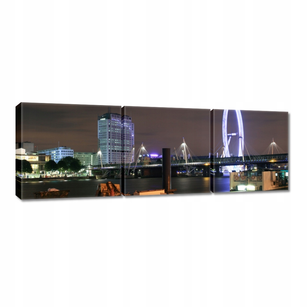 

Obrazy 60x20 Nocne Zdjęcie z Londynu