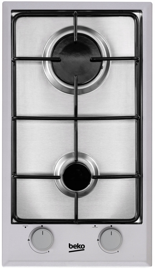 Plynová varná deska Beko HDCG32220SX 3900W 2 hořáky smalt Inox