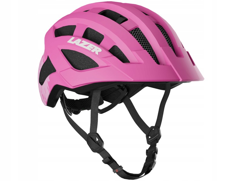 Kask rowerowy Lazer J2 Różowy dla Dzieci (rozmiar 50-56)