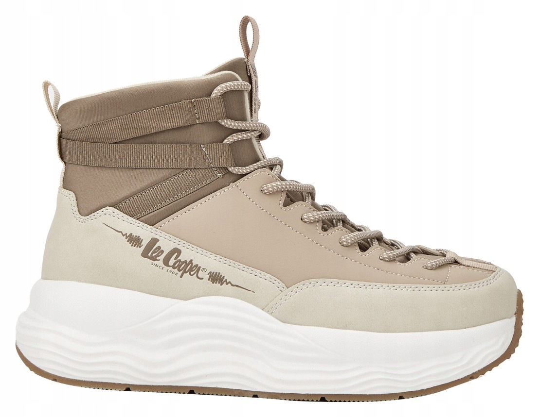 Boty Lee Cooper béžové LCJ-25-47-3990LA vel. 40
