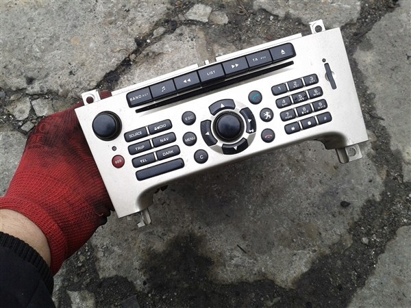RADIO CD NAWIGACJA PEUGEOT 607 LIFT 96563012EF