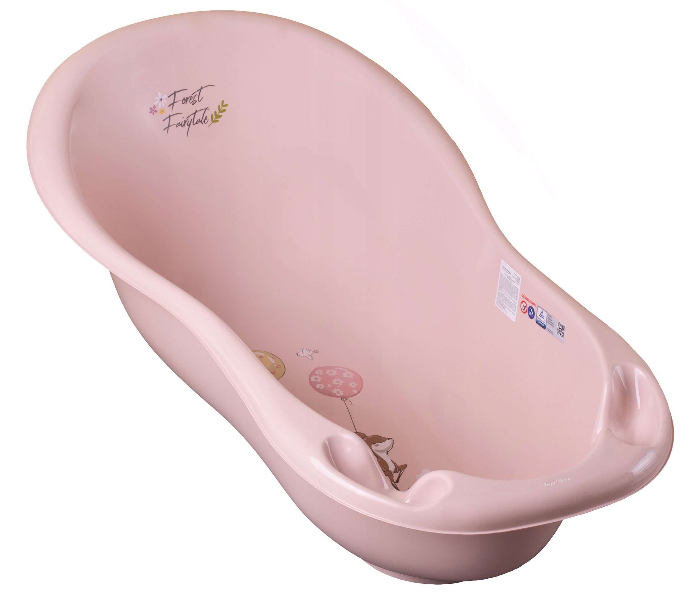 WANIENKA 102 WANNA + LEŻACZEK FOTELIK WKŁAD Tega Kolor Odcienie różu