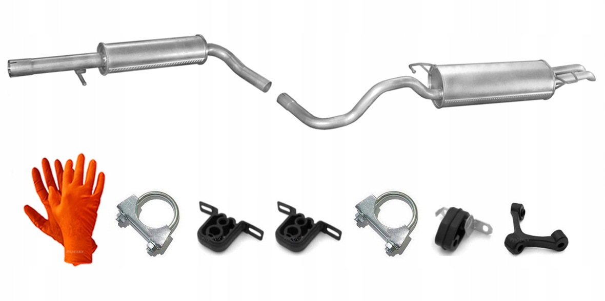 Škoda Octavia 1.4 1.6 1.9D (97-10) Hatchback Kombi Koncové Středové Tlumiče