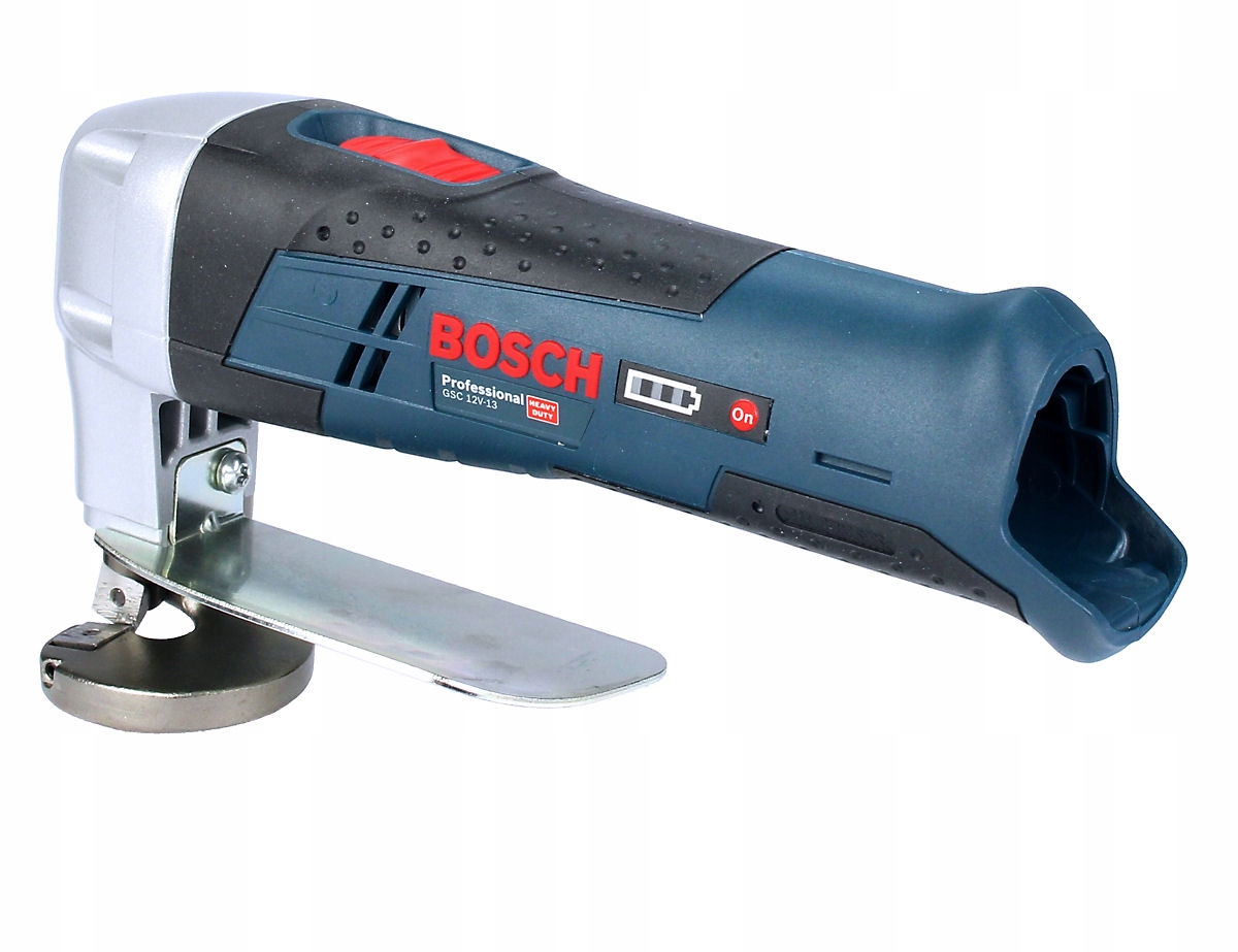 NOŻYCE DO BLACHY AKUMULATOROWE GSC 12V-13 BOSCH L-BOXX KORPUS BODY Maksymalna grubość cięcia 2 mm