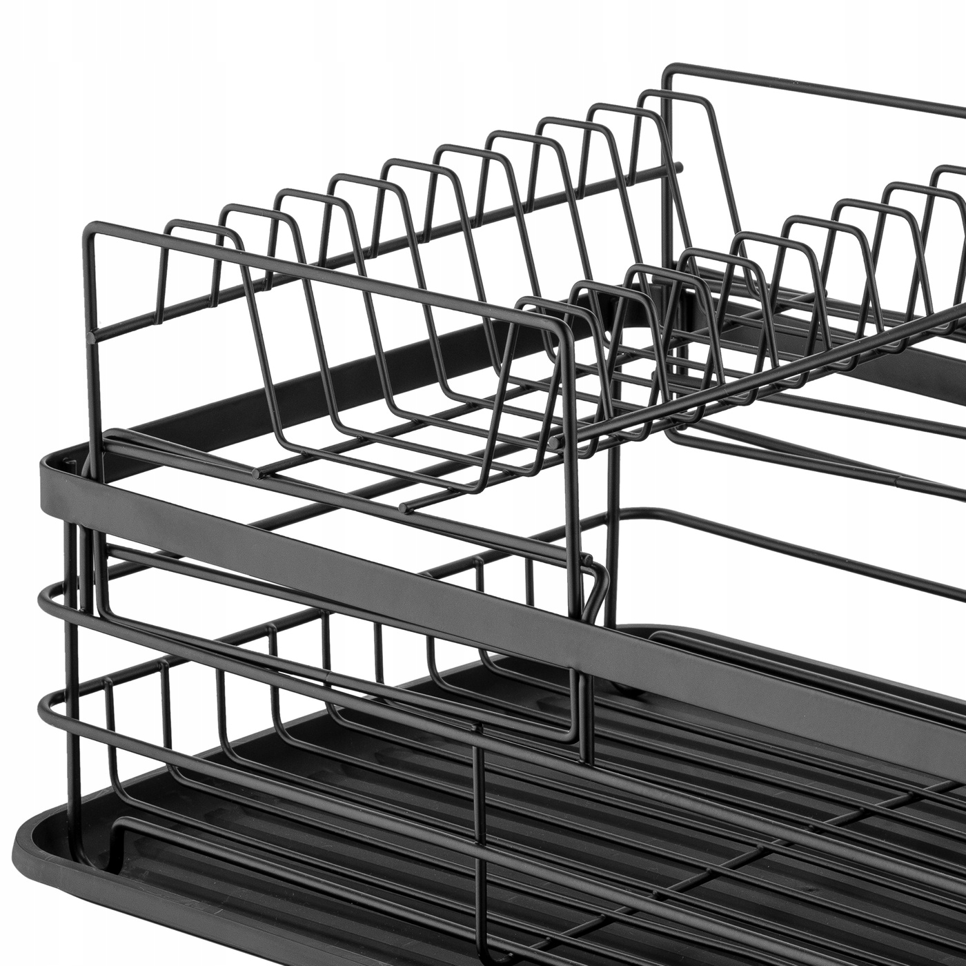 Suszarka do naczyń czarna Florina Versi 43x32x27 cm Kod producenta 5S4075