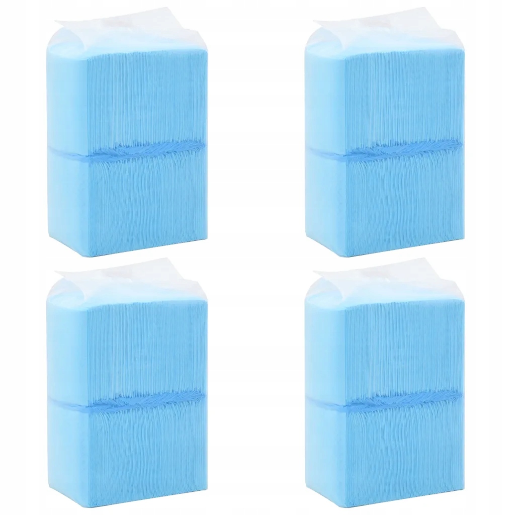 Hygienické podložky pro štěňata, 4vrstvé, modro-bílé, 45x33