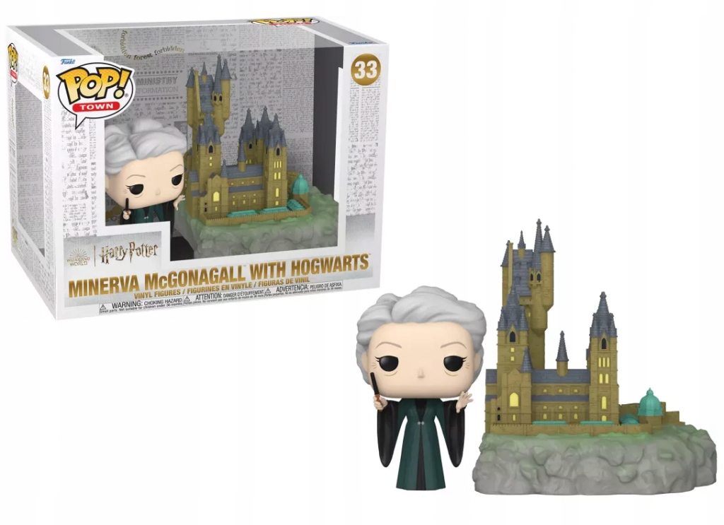 Funko Harry Potter Pop Town č. 33 20. výročí Minerva s Bradavicemi
