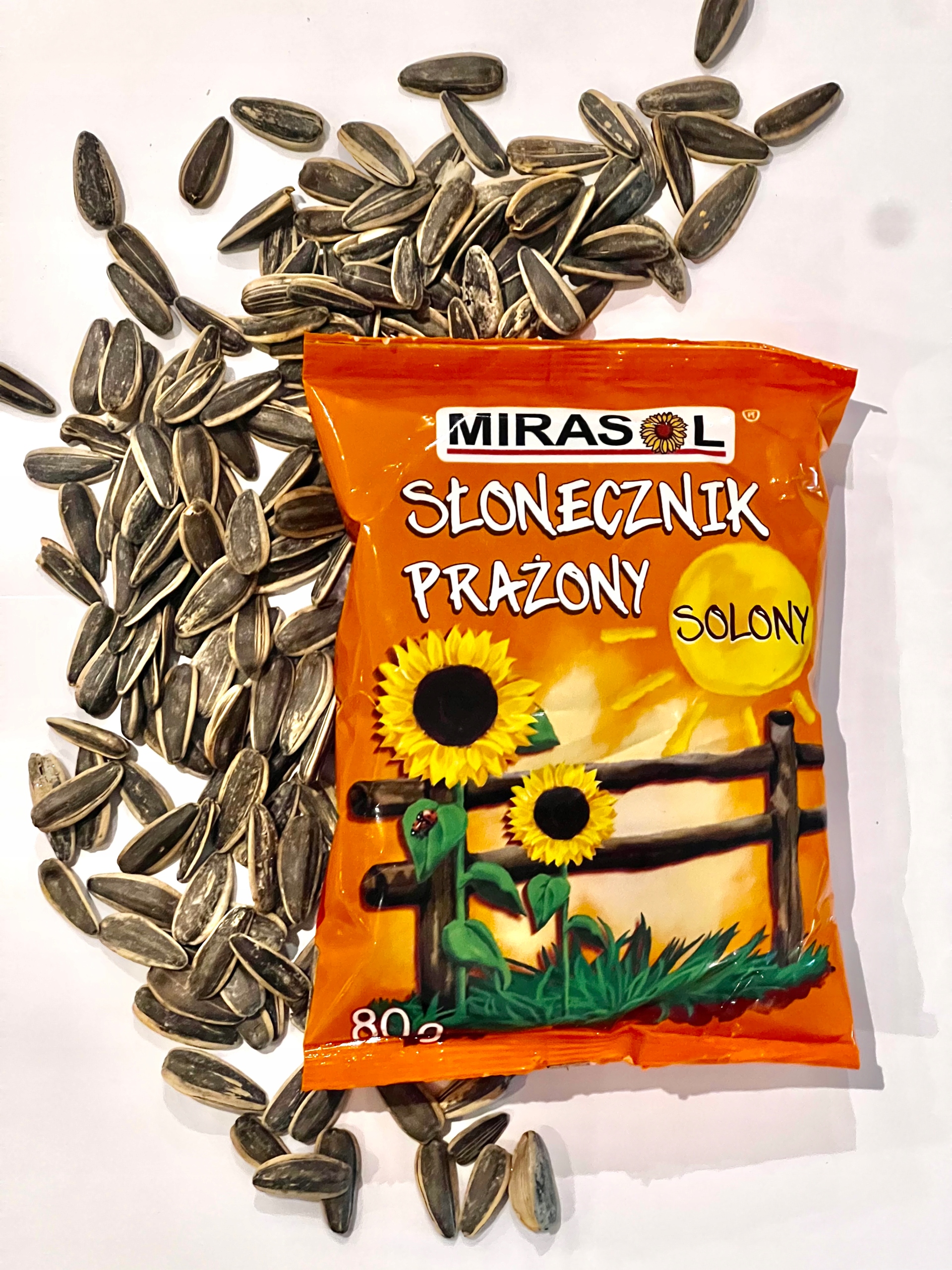 Levně Slunečnice Pražená Turecká Mirasol 80 G Solená 25 Kusů