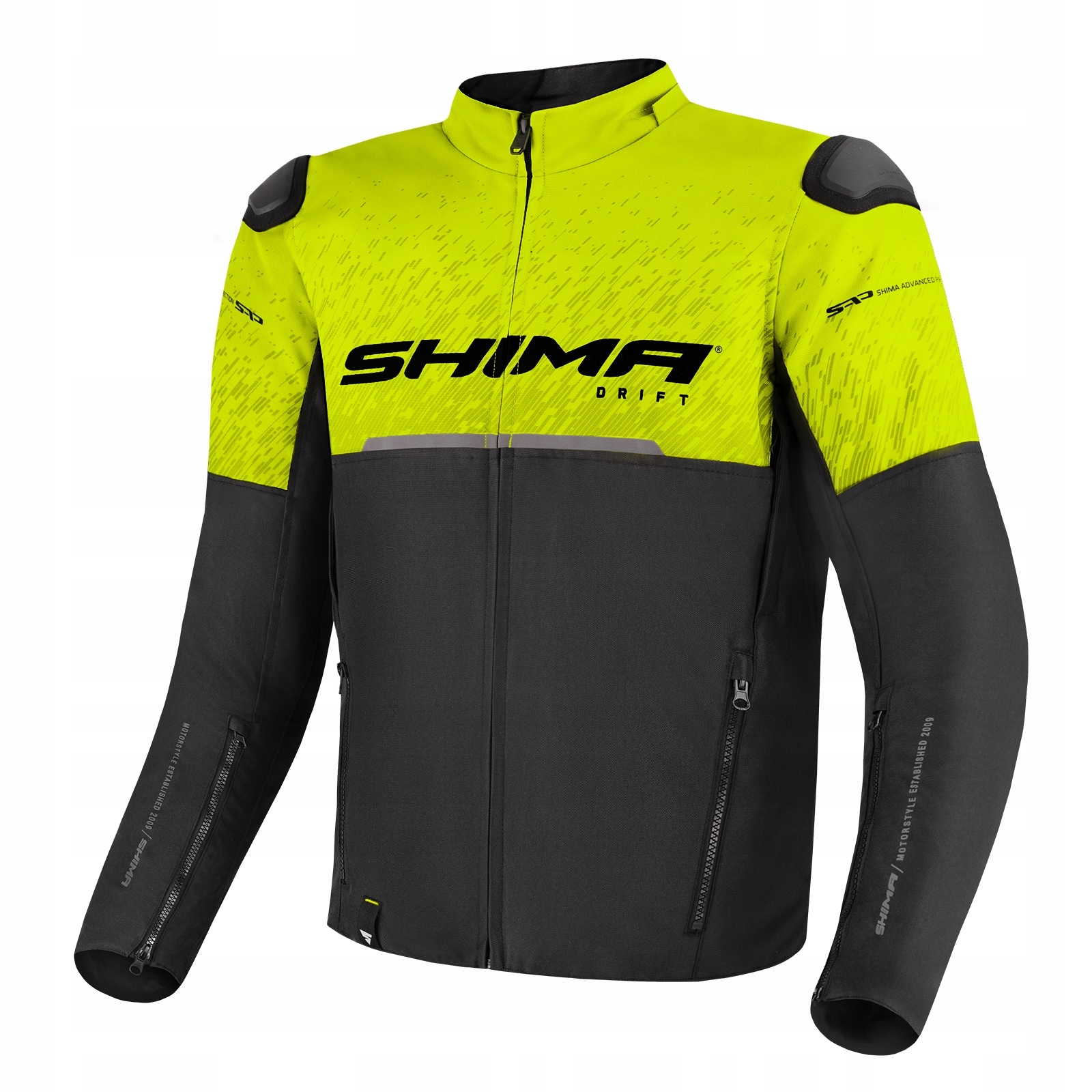 Shima Drift Men Yellow Pánska motocyklová bunda