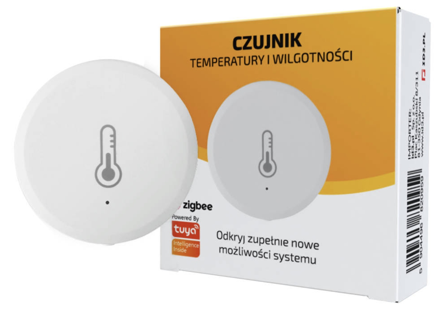 

Czujnik Temperatury i Wilgotności Zigbee 3.0 Tuya