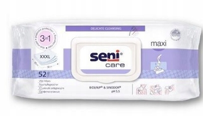 

Seni Care, Chusteczki Maxi 3w1 XXXL, 52 sztuki