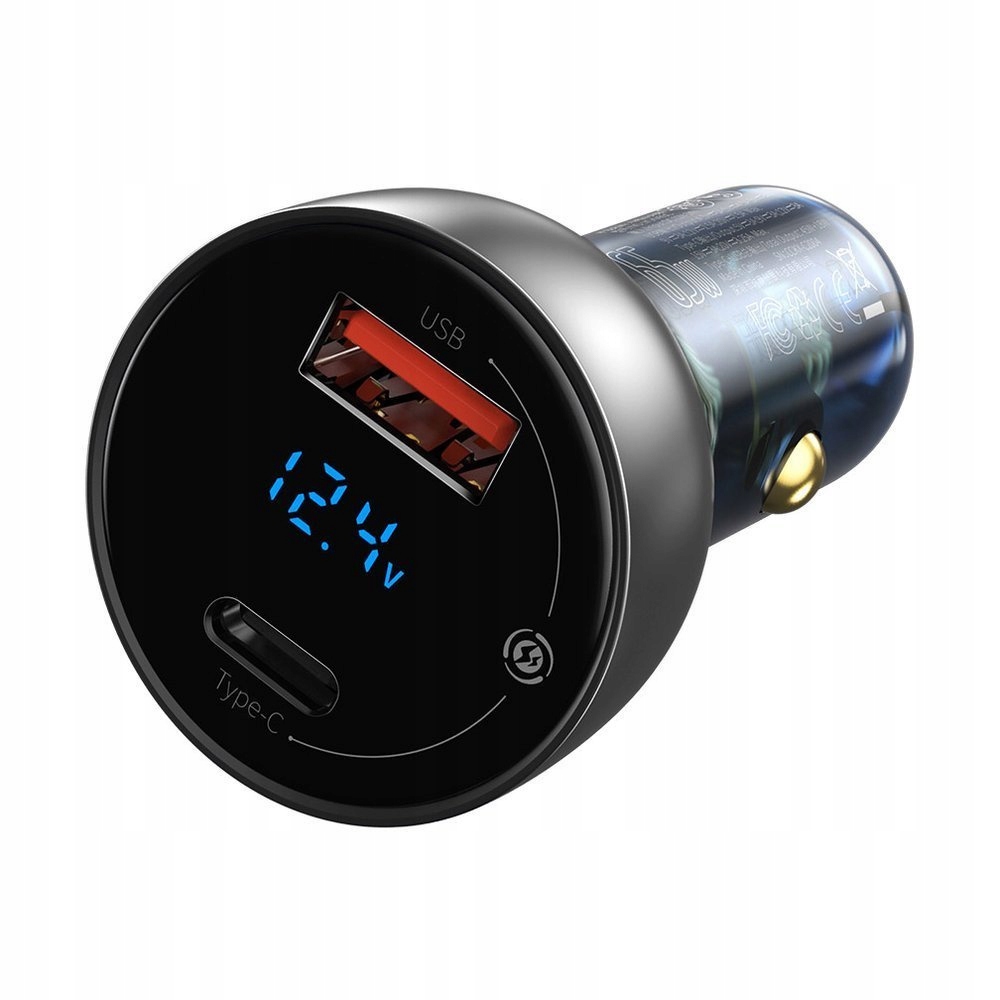 BASEUS SZYBKA ŁADOWARKA SAMOCHODOWA USB USB C 65W SCP QC PD DO ZAPALNICZKI Producent Baseus