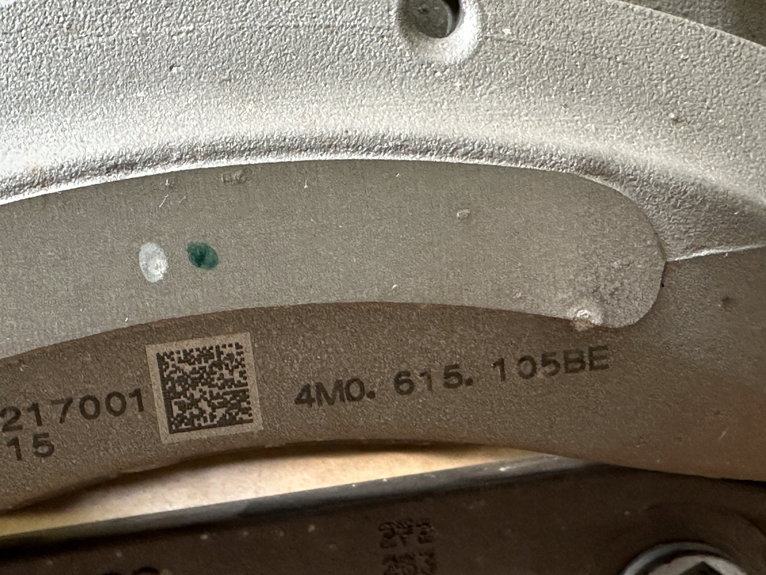 AUDI A8 A6 Q7 Q8 caliper brake left front 4M0615105BE 375MM
