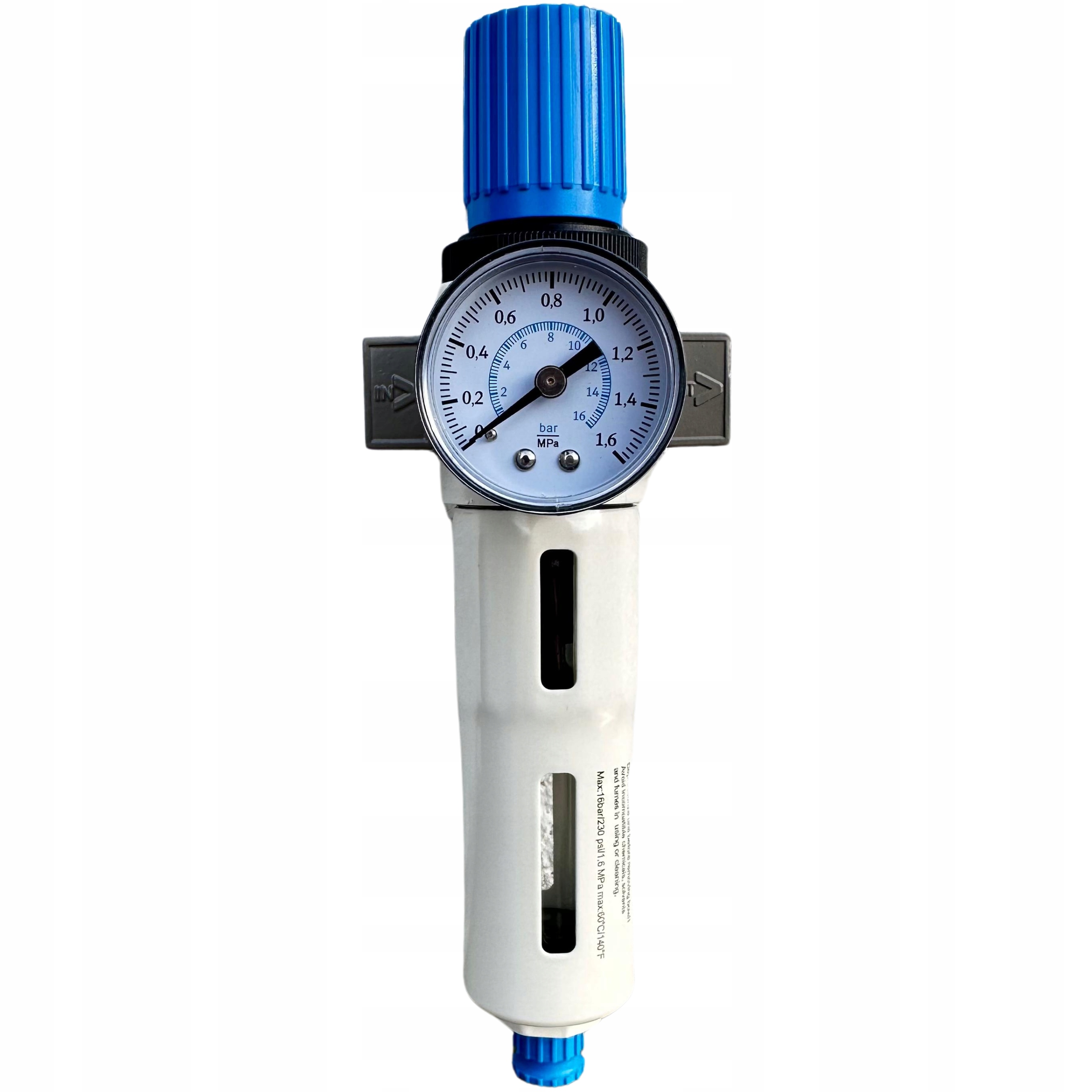 Filtroreduktor z manometrem Pneumus 1/4″ 2000l/min max. 8,5bar