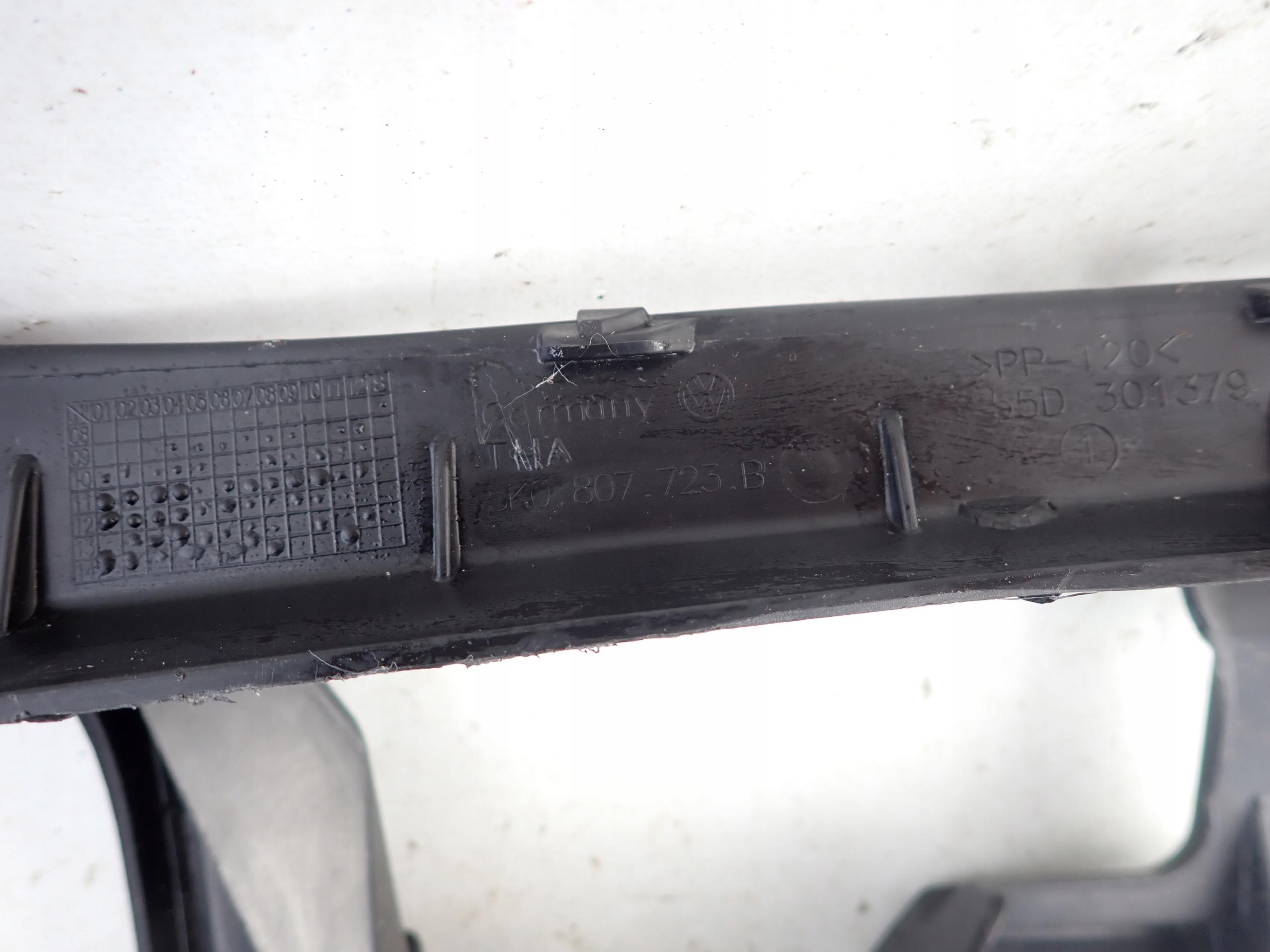 VW GOLF 6 VI 08- bumper bracket left front