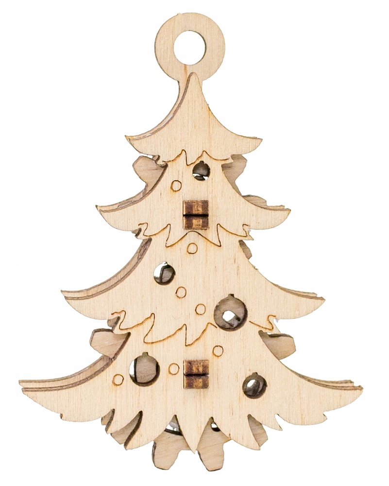 

Eco-Wood Drewniane Puzzle 3D Choinka