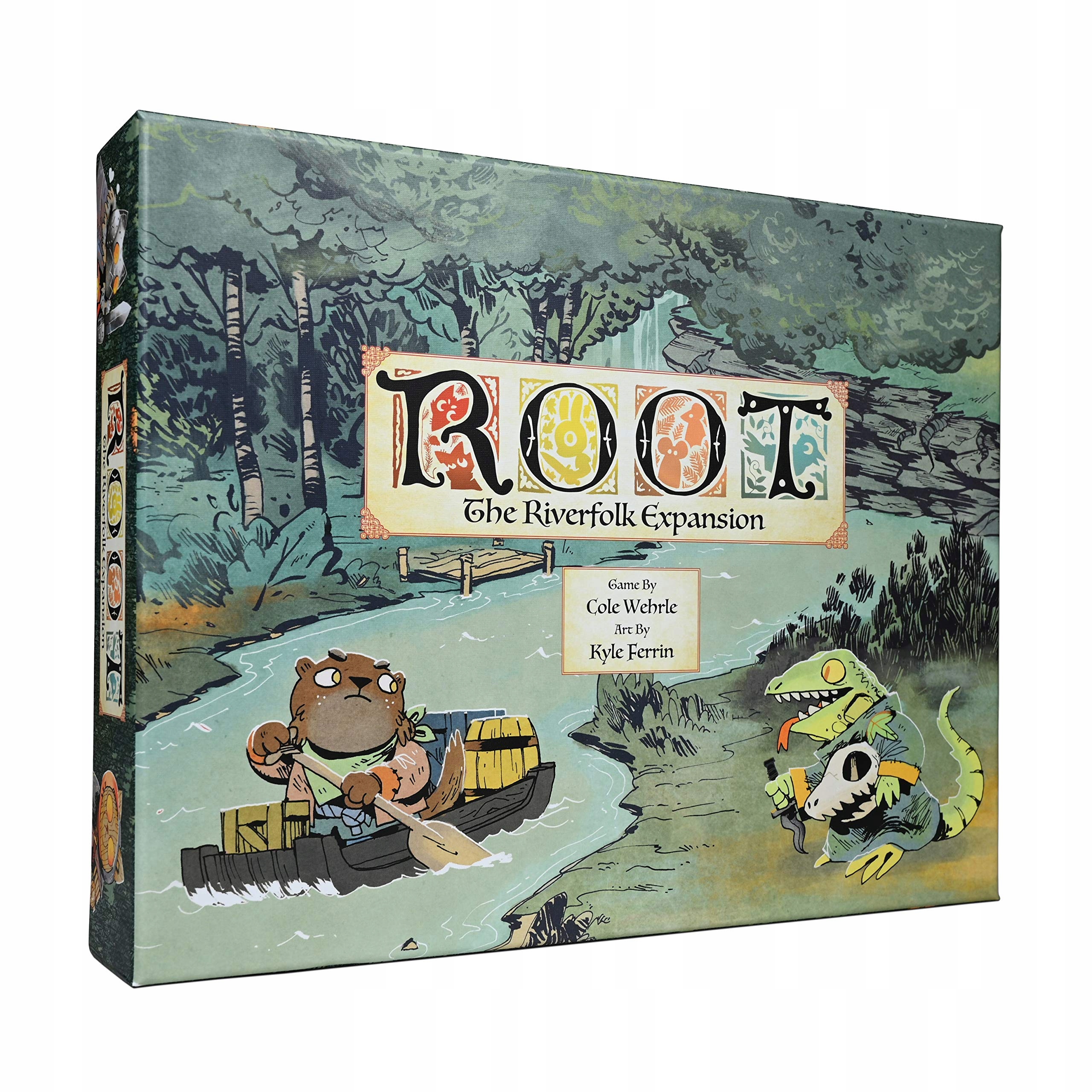 Leder Games | Root: Riverfolk Expansion | Board Game | Ages 14+ | 1-6 Playe