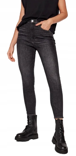 Džíny Sylvia Černá Skinny Fit DW0DW10288 26/32